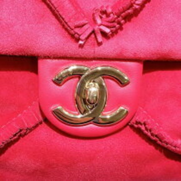 Chanel Suede Chain Shoulder Bag - Picture 12 of 12